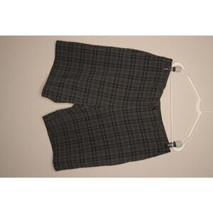 Ben Hogan Plaid Dark Gray Shorts Men's WT3084 Size 36